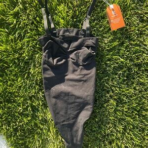 Redria Black Shapewear Bodysuit Tummy Control Slimming New With Tags - Size M